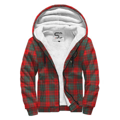 Cumming Modern Tartan Crest Sherpa Hoodie