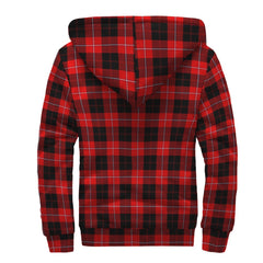 Cunningham Modern Tartan Crest Sherpa Hoodie