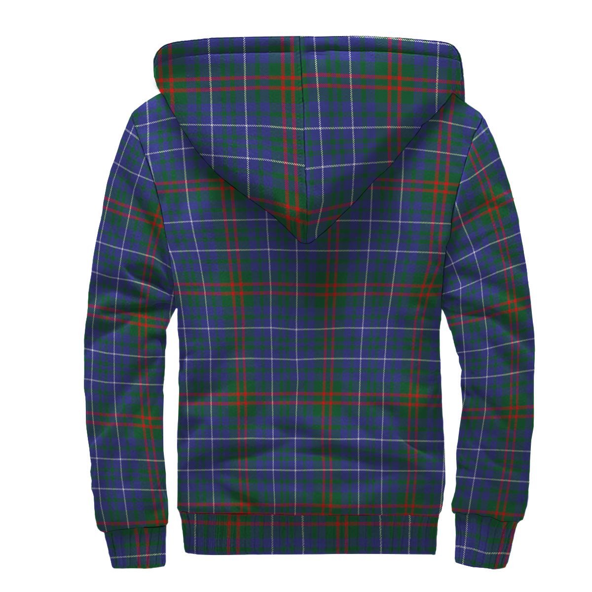 Edmonstone Tartan Crest Sherpa Hoodie