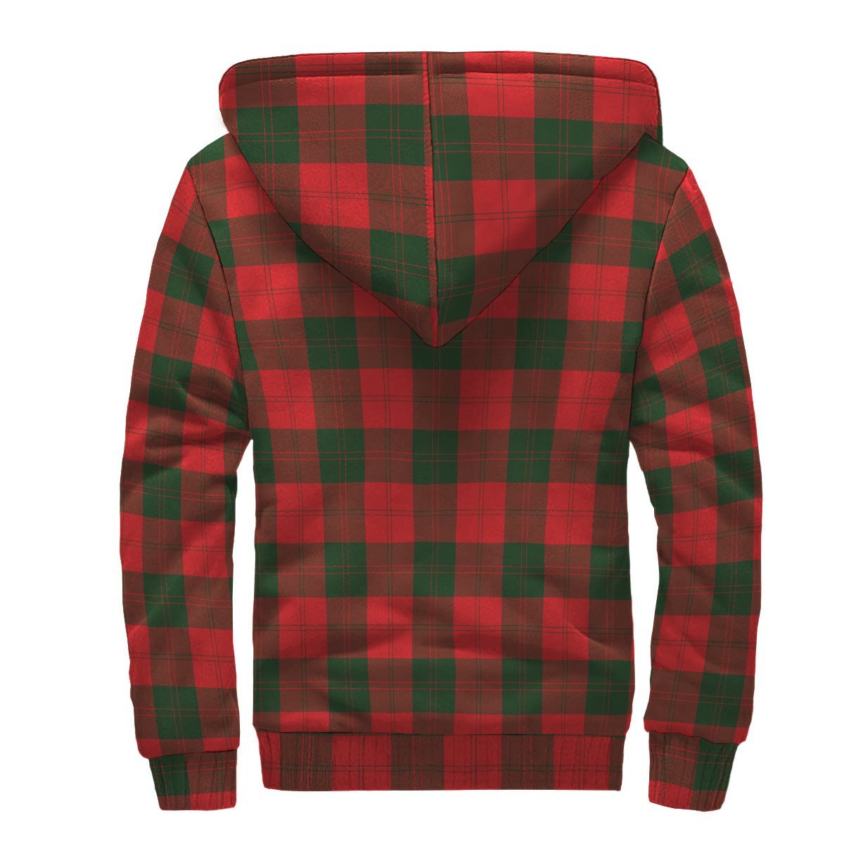 Erskine Modern Tartan Crest Sherpa Hoodie