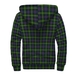 Farquharson Modern Tartan Crest Sherpa Hoodie