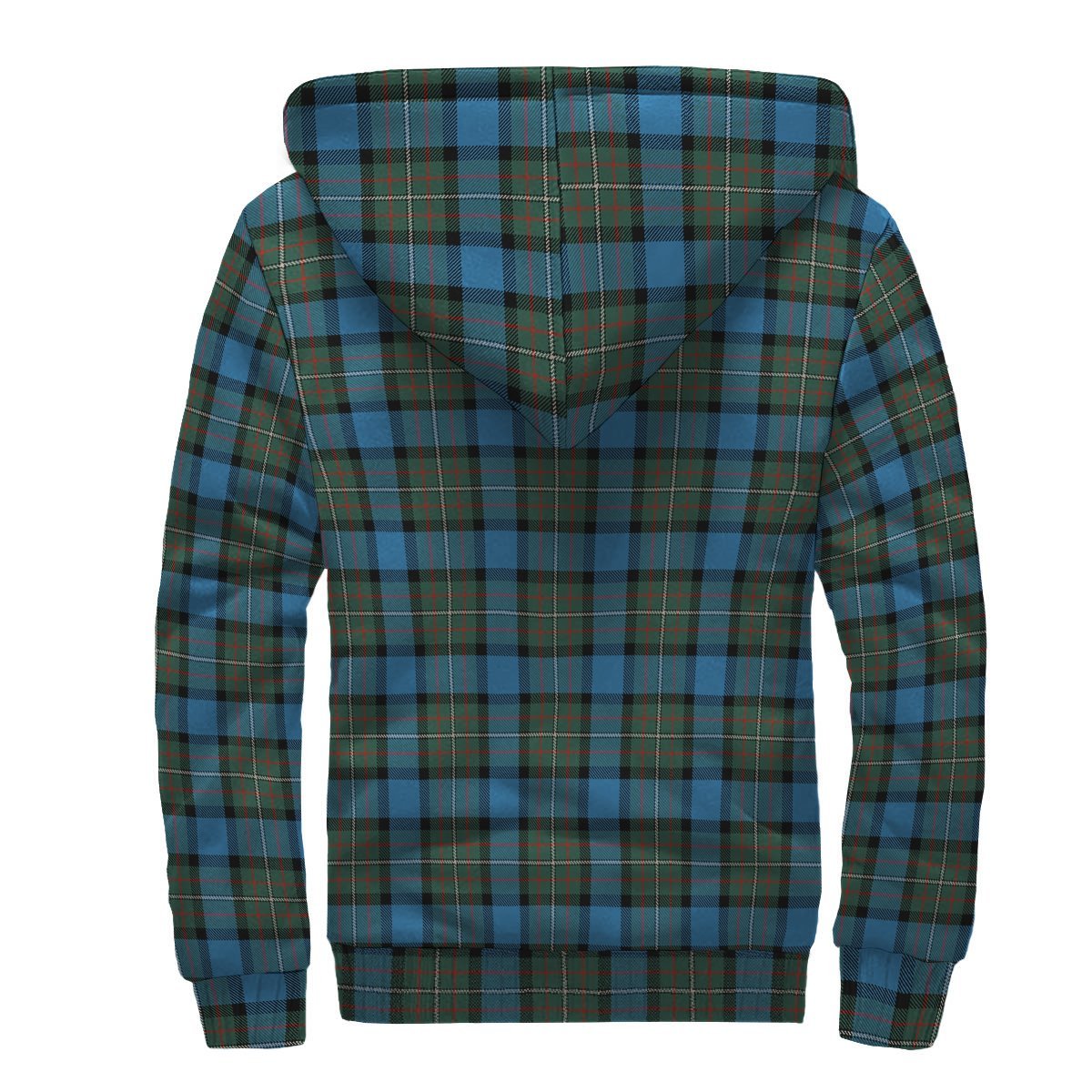 Fergusson Ancient Tartan Crest Sherpa Hoodie