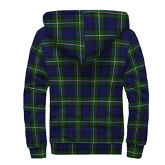 Forbes Modern Tartan Crest Sherpa Hoodie