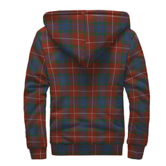 Fraser Ancient Tartan Crest Sherpa Hoodie