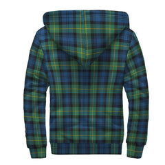 Gordon Ancient Tartan Crest Sherpa Hoodie