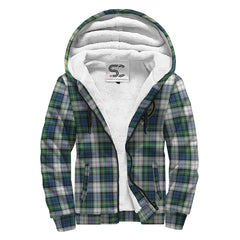 Gordon Dress Ancient Tartan Crest Sherpa Hoodie