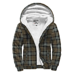 Graham of Menteith Weathered Tartan Crest Sherpa Hoodie