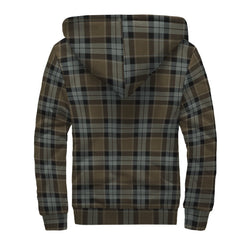 Graham of Menteith Weathered Tartan Crest Sherpa Hoodie