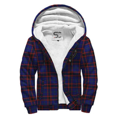 Home Modern Tartan Crest Sherpa Hoodie