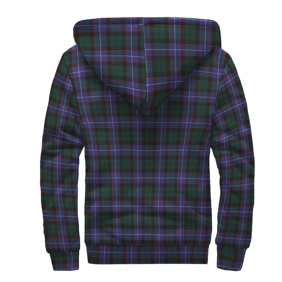 Hunter Modern Tartan Crest Sherpa Hoodie