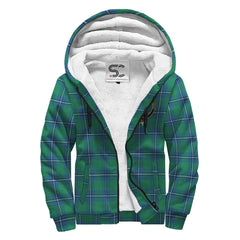 Irvine Ancient Tartan Crest Sherpa Hoodie