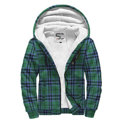 Keith Ancient Tartan Crest Sherpa Hoodie