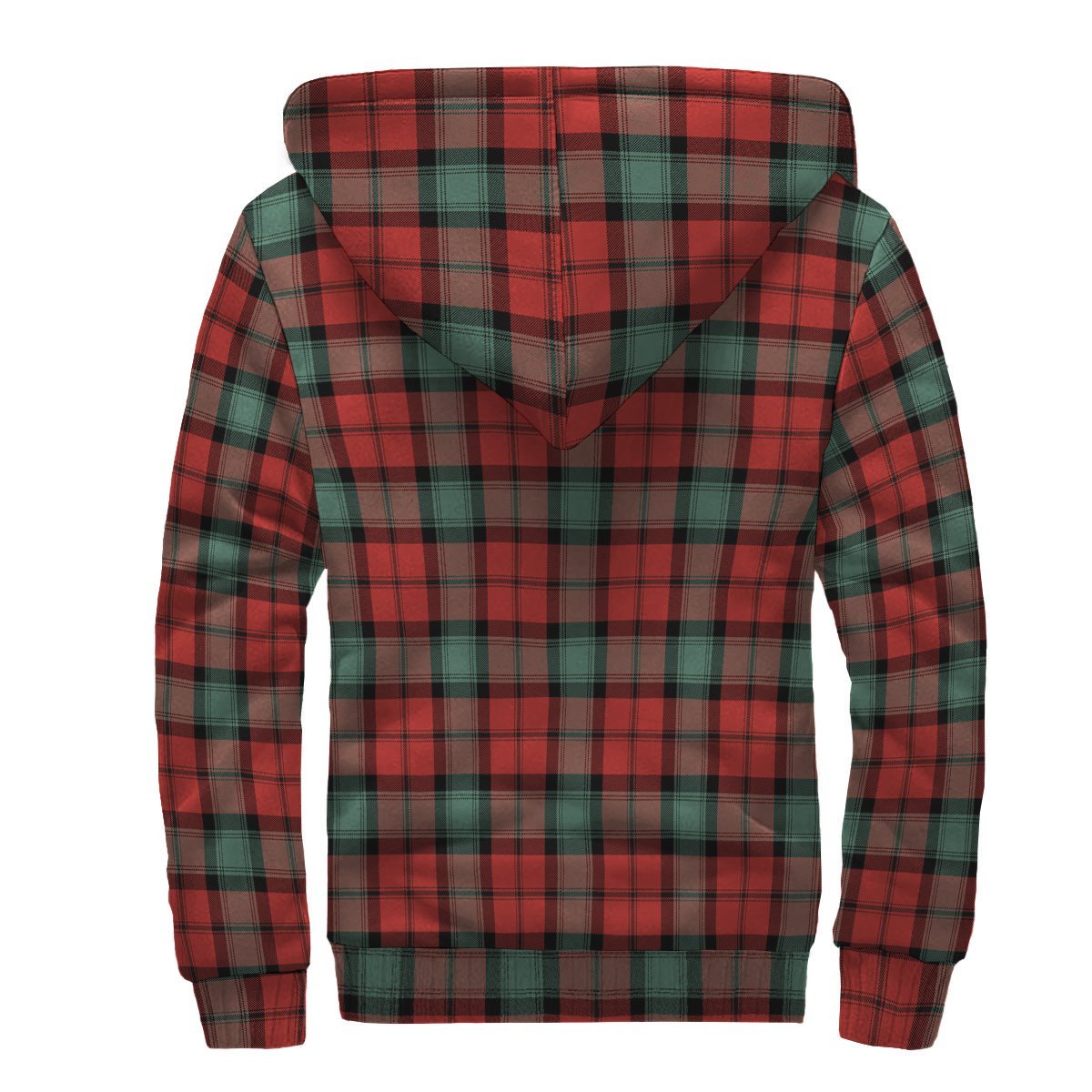 Kerr Ancient Tartan Crest Sherpa Hoodie