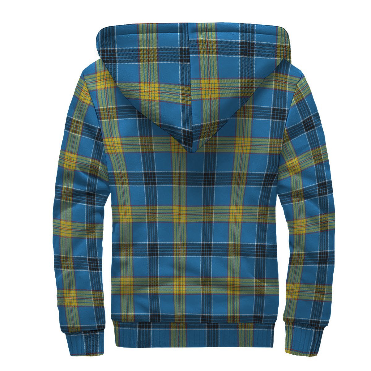 Laing Tartan Crest Sherpa Hoodie