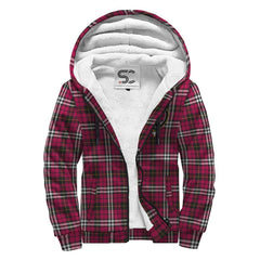 Little Tartan Crest Sherpa Hoodie