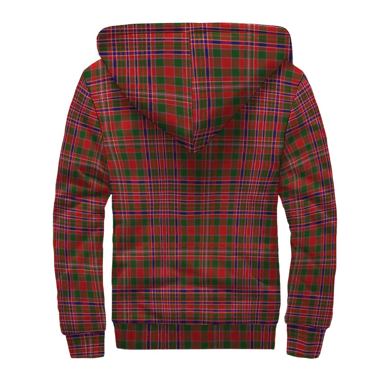 MacAlister Modern Tartan Crest Sherpa Hoodie