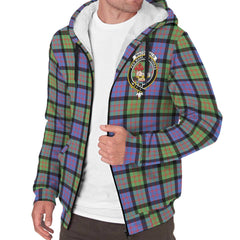 MacDonald Ancient Tartan Crest Sherpa Hoodie