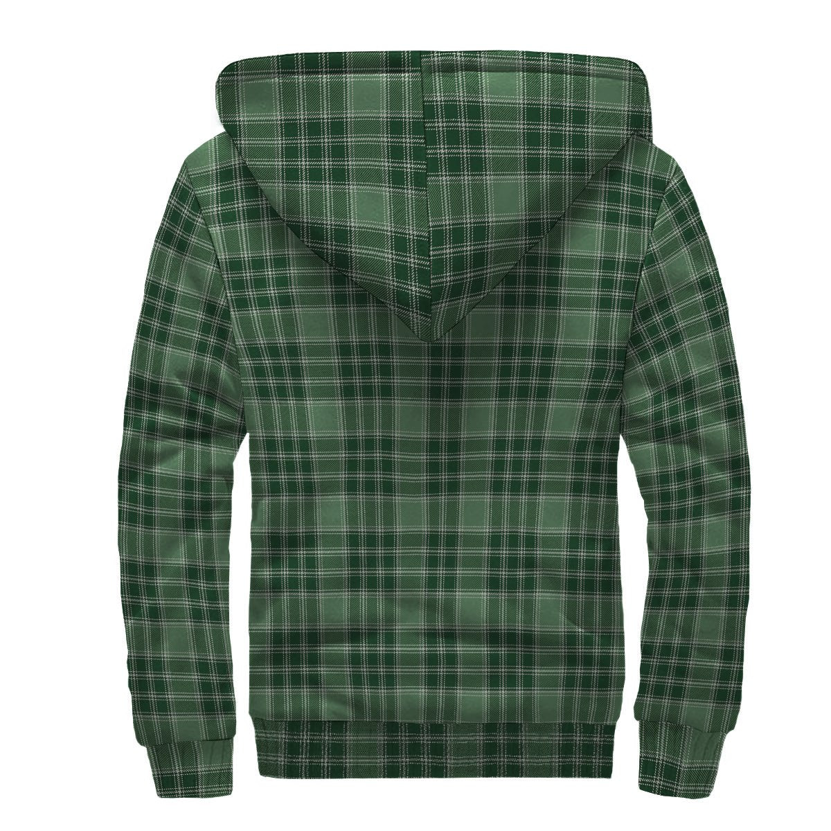 MacDonald Lord of the Isles Hunting Tartan Crest Sherpa Hoodie