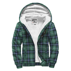 MacDonald of the Isles Hunting Ancient Tartan Crest Sherpa Hoodie