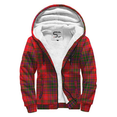 MacDougall Modern Tartan Crest Sherpa Hoodie