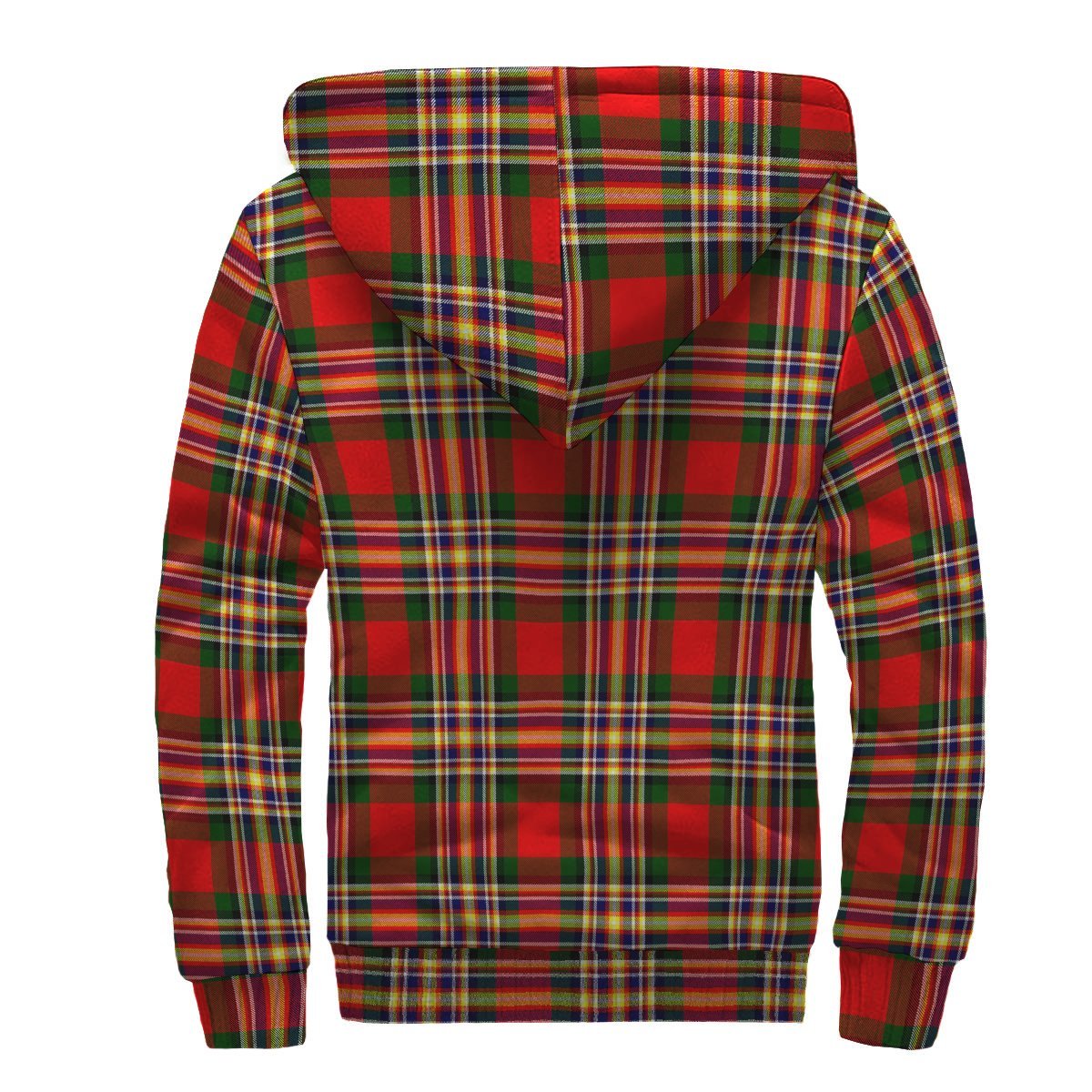 MacGill Modern Tartan Crest Sherpa Hoodie