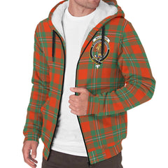 MacGregor Ancient Tartan Crest Sherpa Hoodie