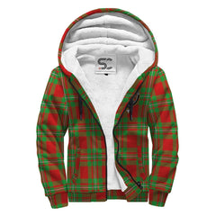 MacGregor Modern Tartan Crest Sherpa Hoodie