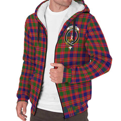 MacIntyre Modern Tartan Crest Sherpa Hoodie