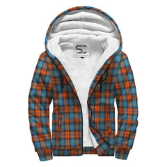 MacLachlan Ancient Tartan Crest Sherpa Hoodie