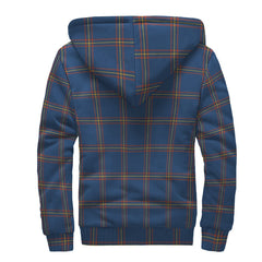 MacLaine of Loch Buie Hunting Ancient Tartan Crest Sherpa Hoodie