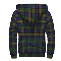 MacLaren Modern Tartan Crest Sherpa Hoodie