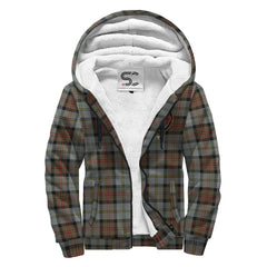 MacLeod of Harris Weathered Tartan Crest Sherpa Hoodie