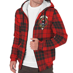 MacLeod of Raasay Tartan Crest Sherpa Hoodie