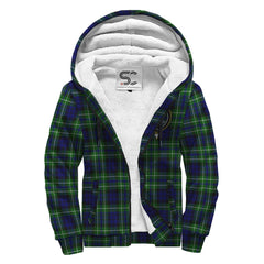 MacNeil of Colonsay Modern Tartan Crest Sherpa Hoodie