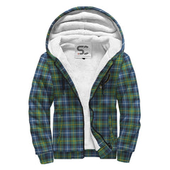 MacNeill of Barra Ancient Tartan Crest Sherpa Hoodie