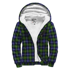 MacNeill of Barra Modern Tartan Crest Sherpa Hoodie