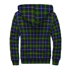 MacNeill of Barra Modern Tartan Crest Sherpa Hoodie