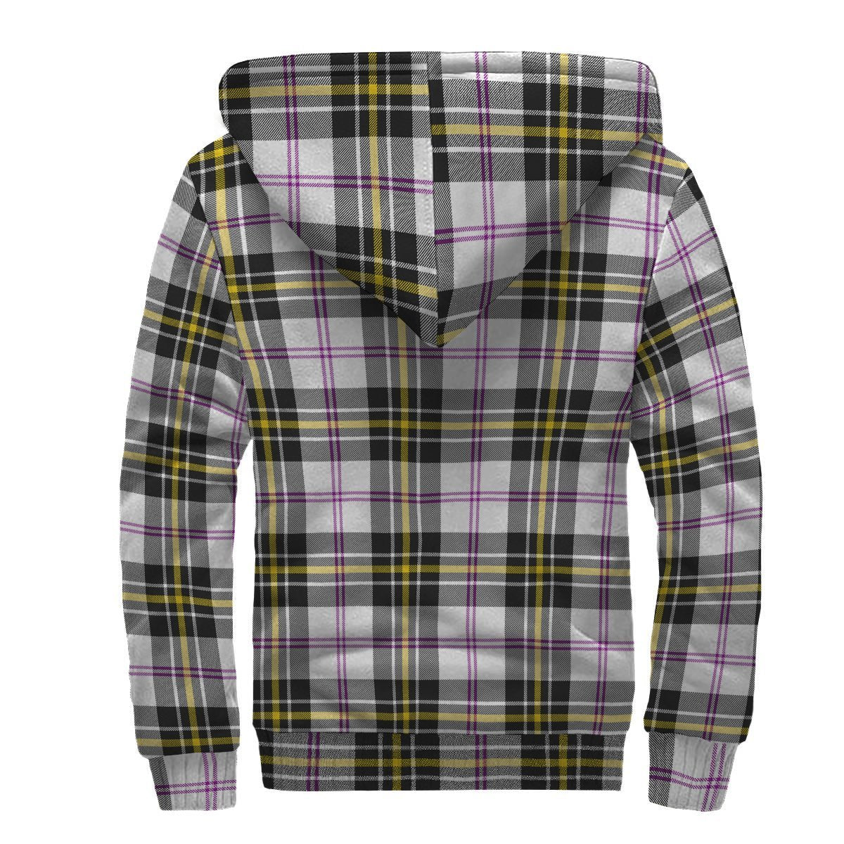 MacPherson Dress Modern Tartan Crest Sherpa Hoodie