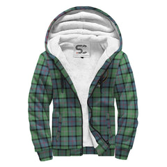 MacThomas Ancient Tartan Crest Sherpa Hoodie