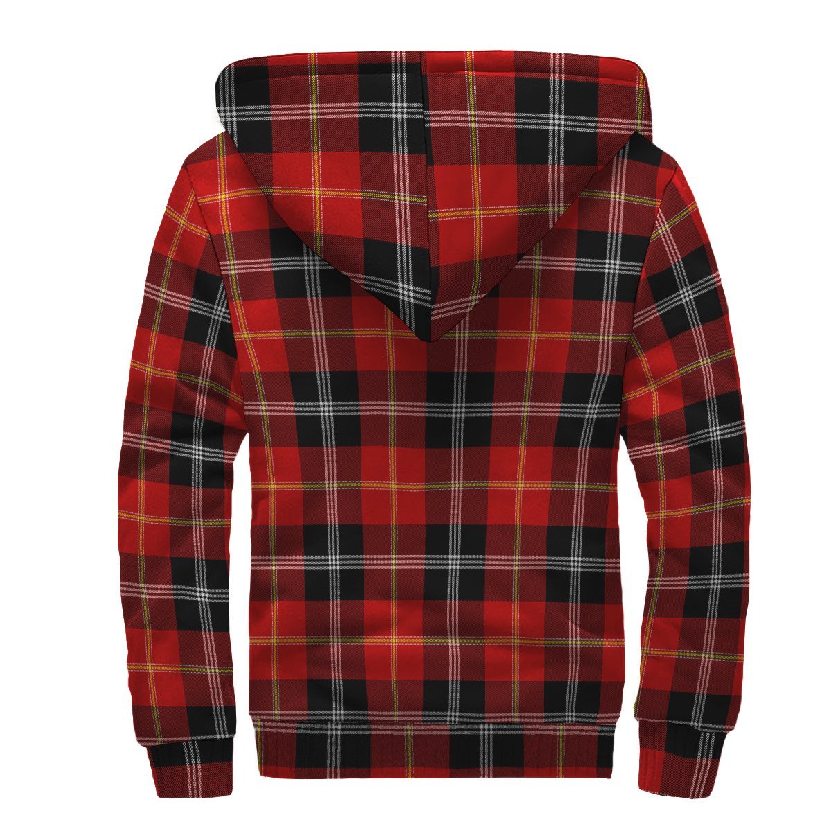 Marjoribanks Tartan Crest Sherpa Hoodie