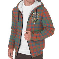 Matheson Ancient Tartan Crest Sherpa Hoodie