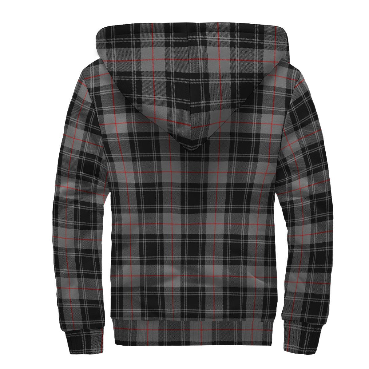 Moffat Modern Tartan Crest Sherpa Hoodie