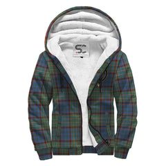 Nicolson Hunting Ancient Tartan Crest Sherpa Hoodie