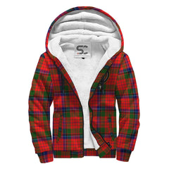 Nicolson Modern Tartan Crest Sherpa Hoodie