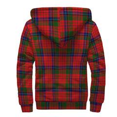 Nicolson Modern Tartan Crest Sherpa Hoodie