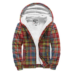 Ogilvie of Airlie Ancient Tartan Crest Sherpa Hoodie