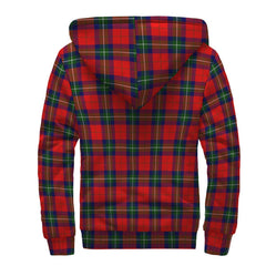 Ruthven Modern Tartan Crest Sherpa Hoodie