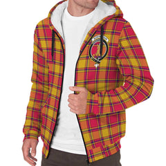 Scrymgeour Tartan Crest Sherpa Hoodie