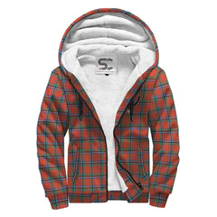 Sinclair Ancient Tartan Crest Sherpa Hoodie