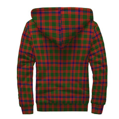 Skene Modern Tartan Crest Sherpa Hoodie